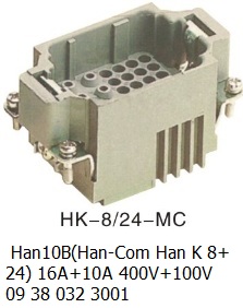 HK-8+24-MC H10B Han 10BHan-Com Han K 8+24 16A+10A 400V+100V 09 38 032 3001 crimp 8+24P male-Harting-Heavy-duty-connector.jpg